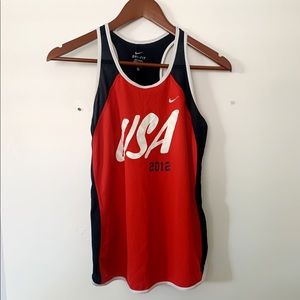 USA 2012 Nike racerback tank